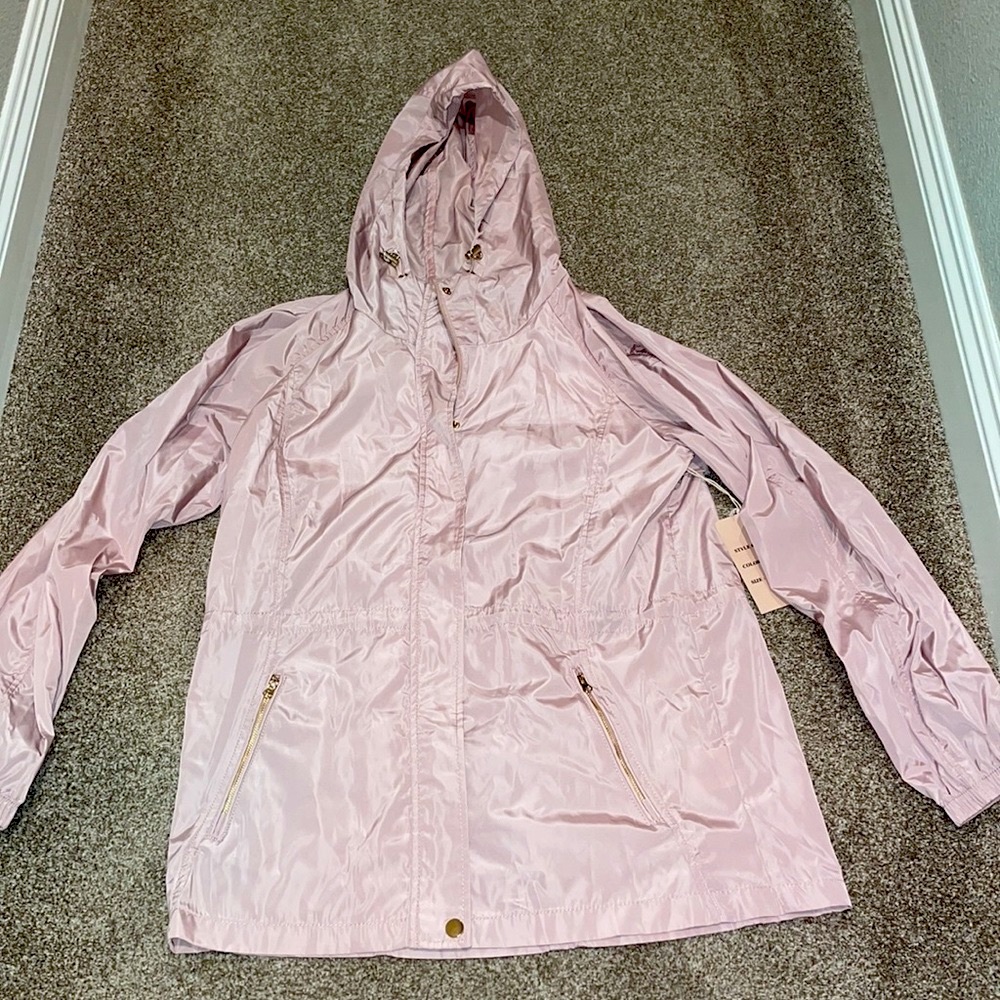 Pink Windbreaker (new with tags)